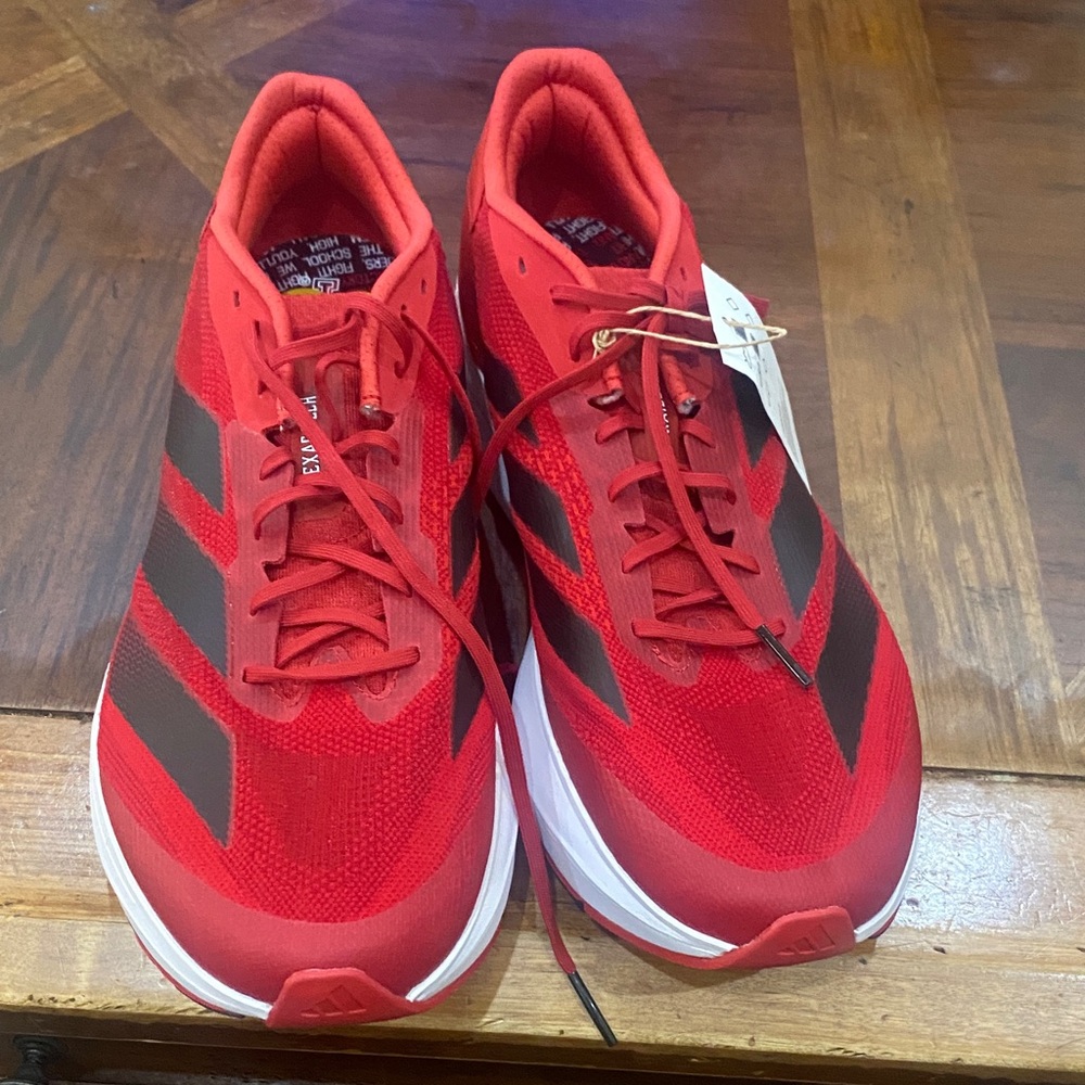 ADIDAS TEXAS TECH RED RAIDERS RED ADIZERO SL2 MENS SHOES